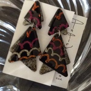 Fuccilli Artwork Multi Metallic Colors earrings